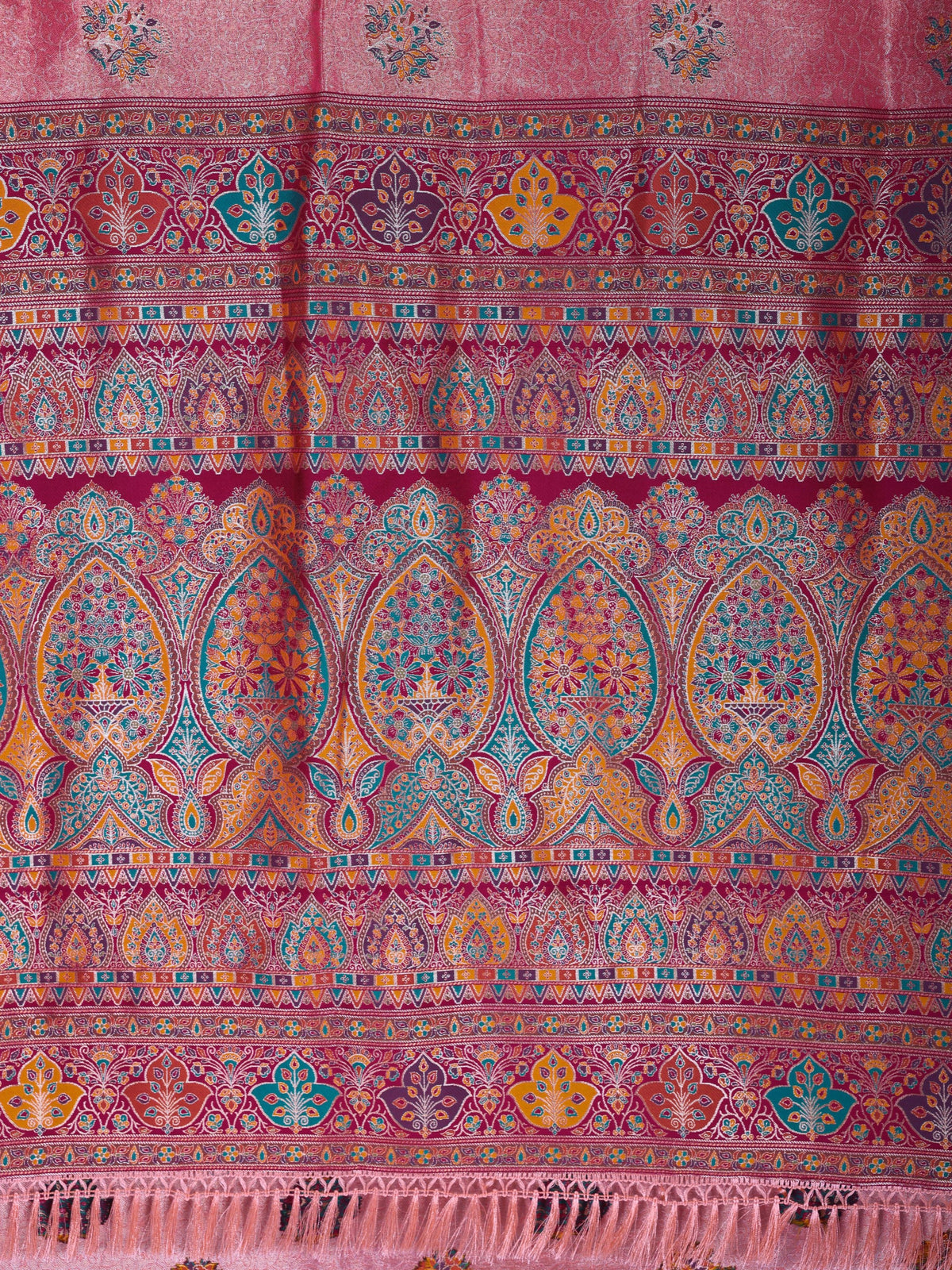 Pink color Kanjivaram work Designer Saree BLS1019_Pink