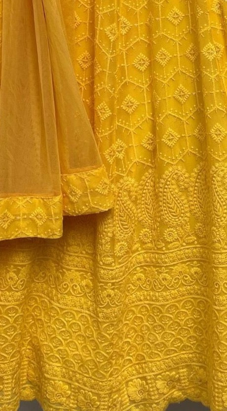 Pink color Embroidery & Sequence work Designer Lehenga choli for Wedding Function BL1197