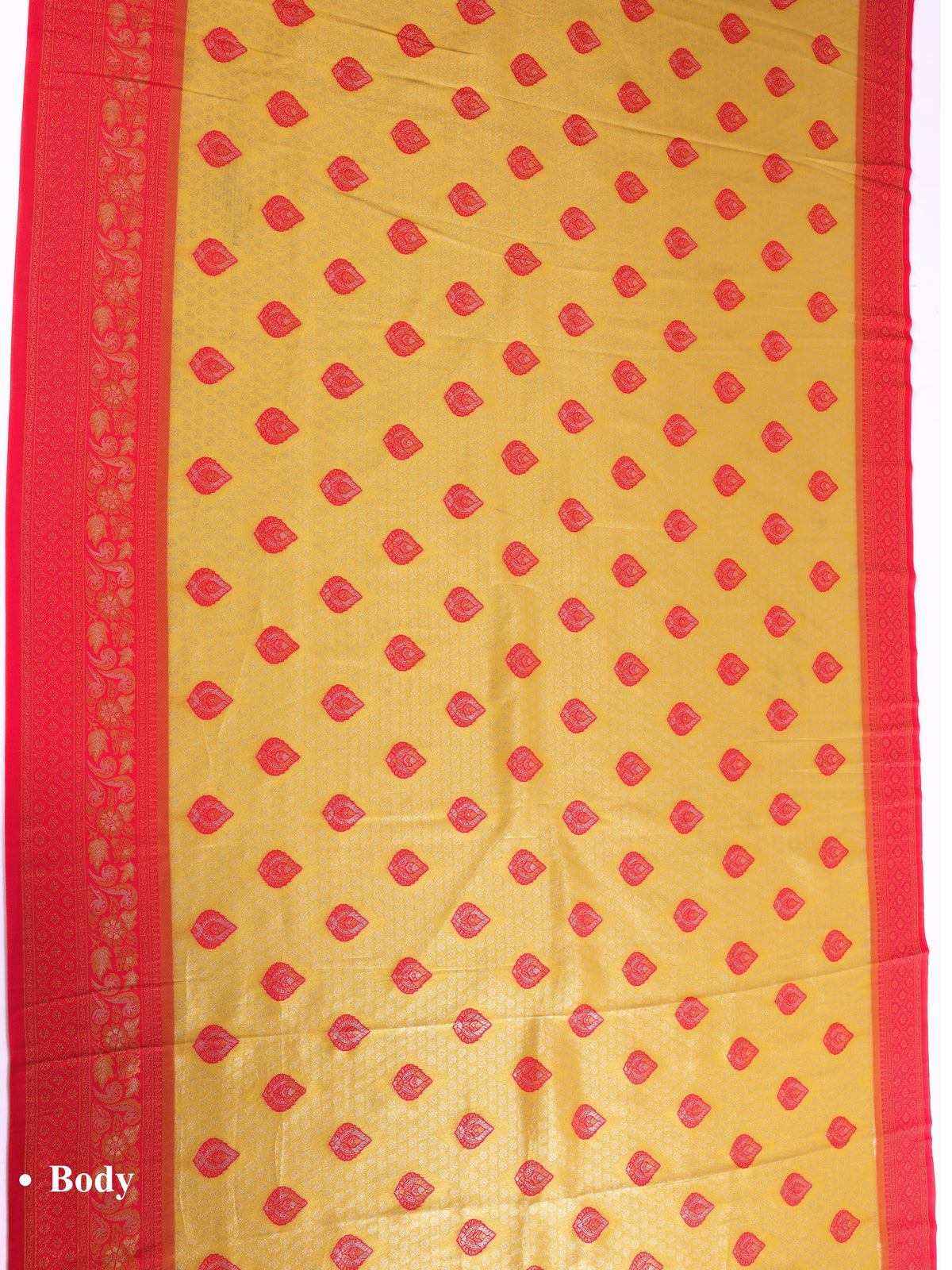 Yellow color Kanjivaram work Designer Saree BLS1007_Yellow