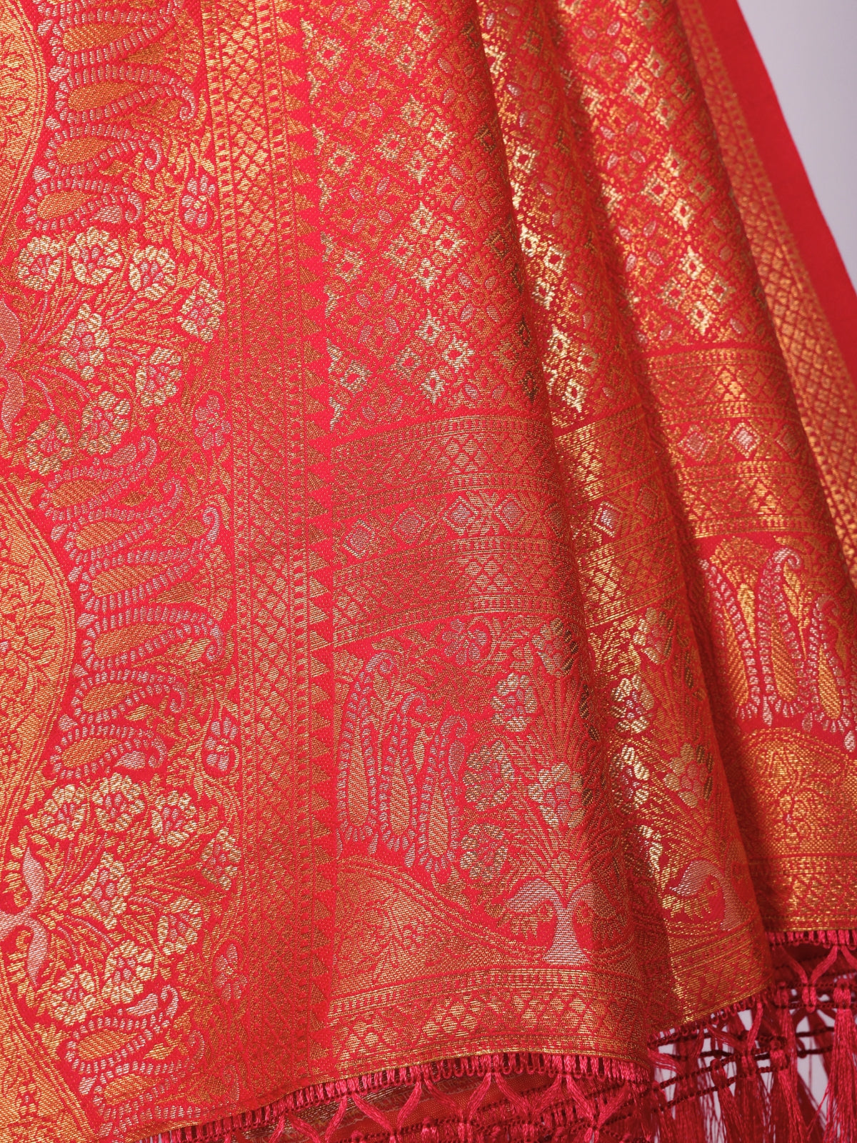 Yellow color Kanjivaram work Designer Saree BLS1003_Yellow