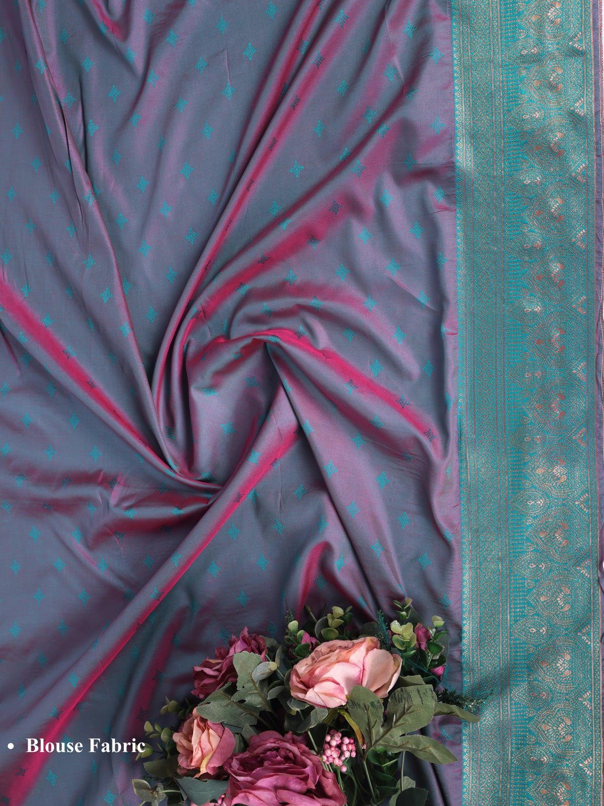 Peach color Kanjivaram work Designer Saree BLS1010_Peach