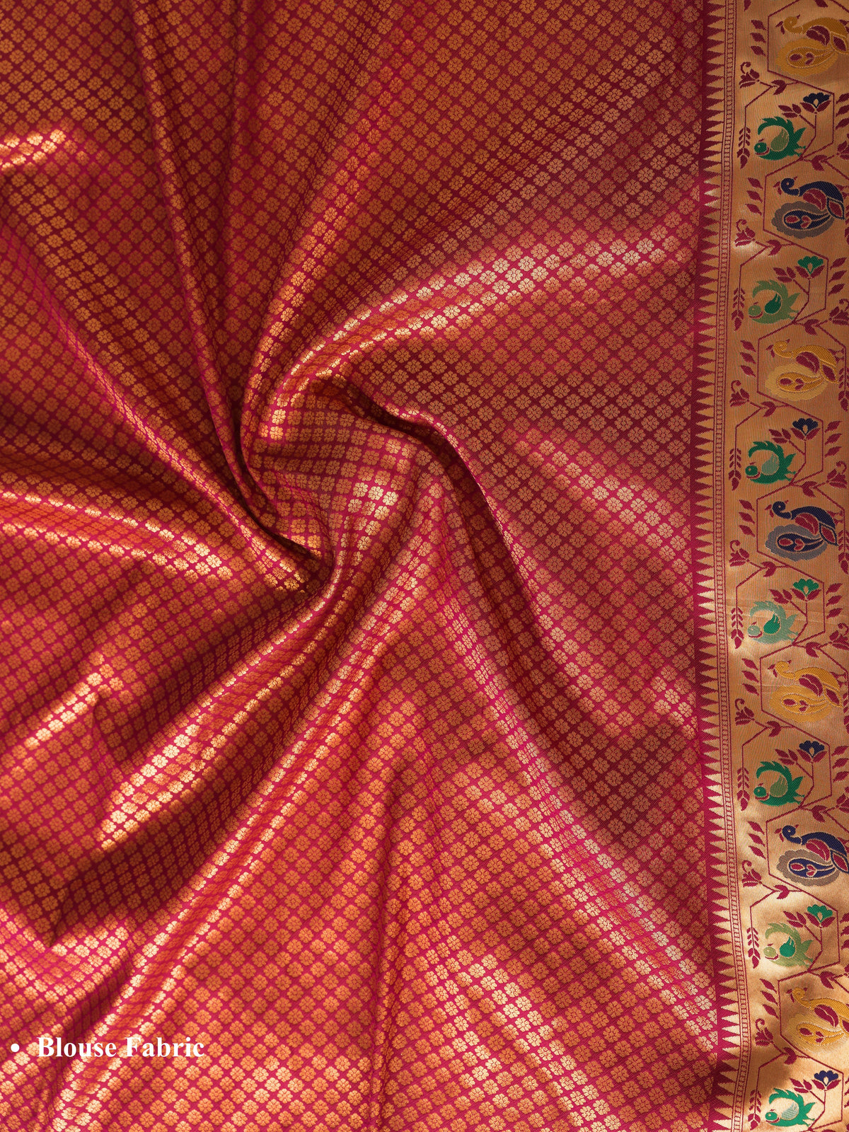 Yellow color Kanjivaram work Designer Saree BLS1005_yellow