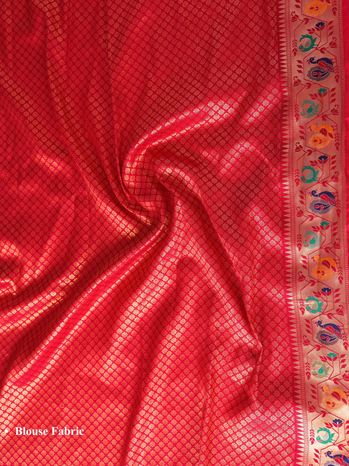 Pink color Kanjivaram work Designer Saree BLS1005_Pink