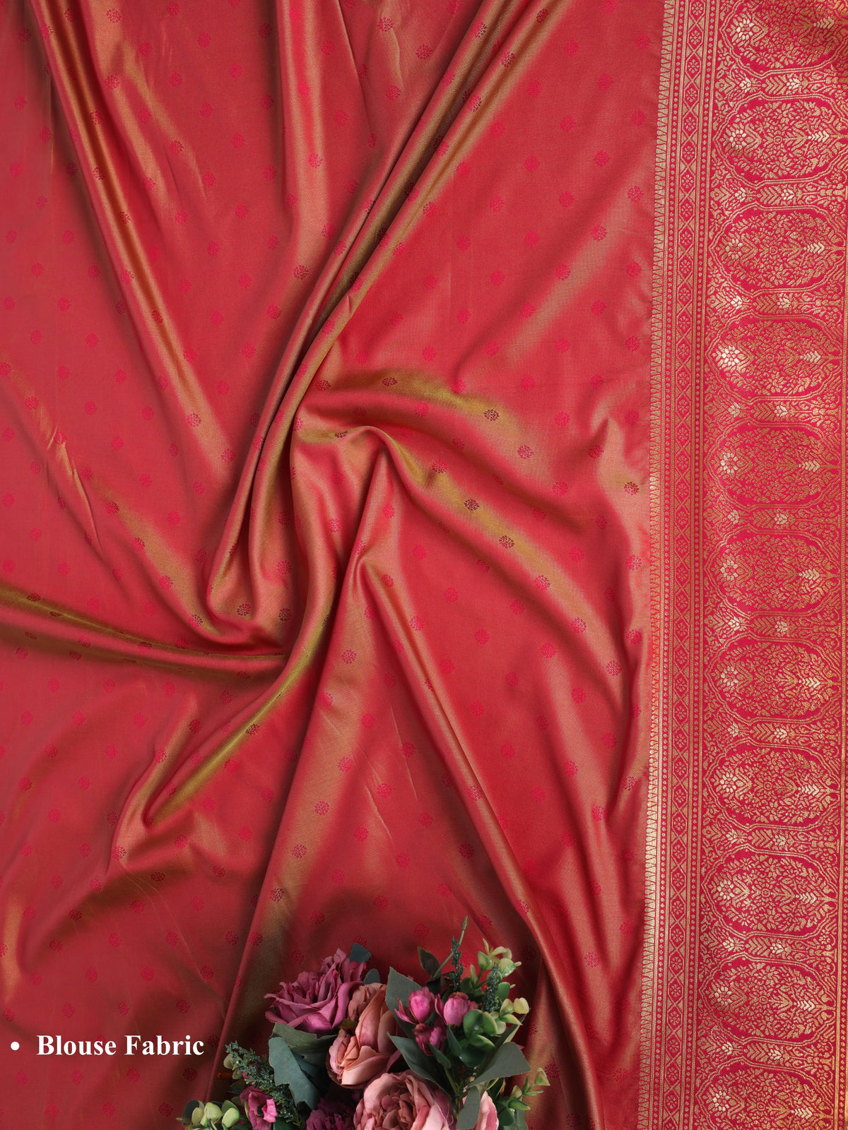 Parrot color Kanjivaram work Designer Saree BLS1011_Parrot