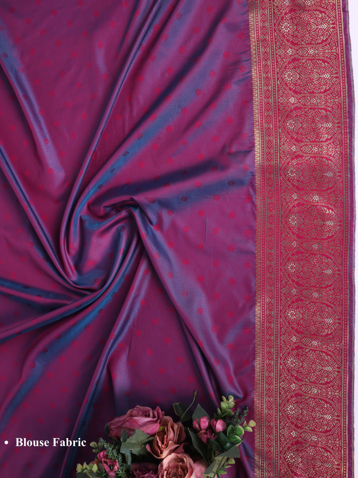 Sky blue color Kanjivaram work Designer Saree BLS1011_Sky blue