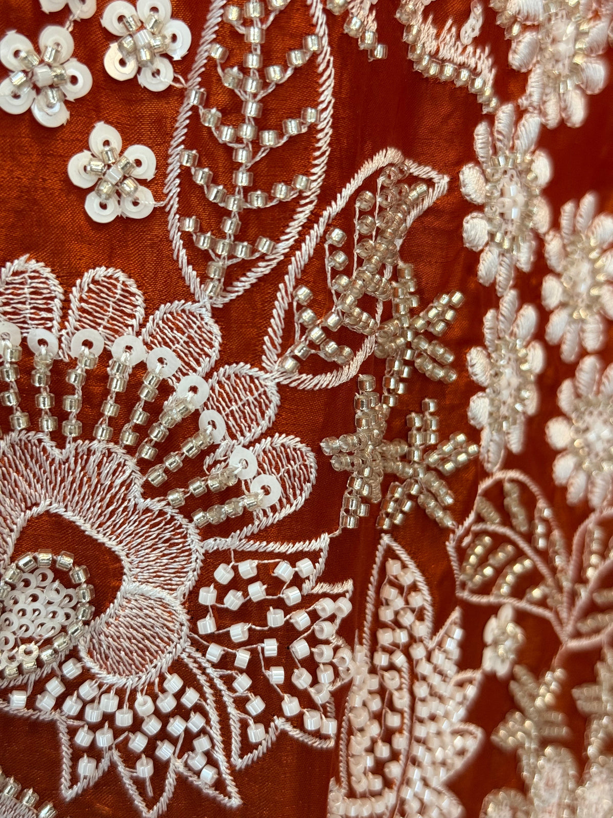 Orange color Designer Bids Embroidery work Lehenga choli BL1745