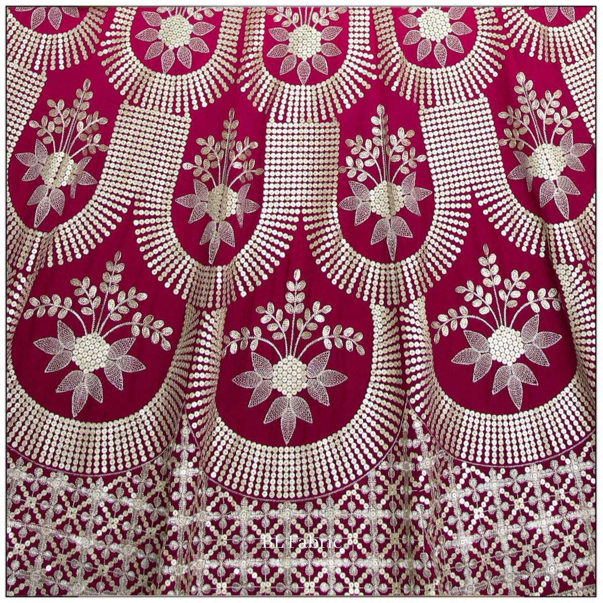 Shadding Pink color Sequence Embroidery work Designer Lehenga Choli for Wedding Function BL1458