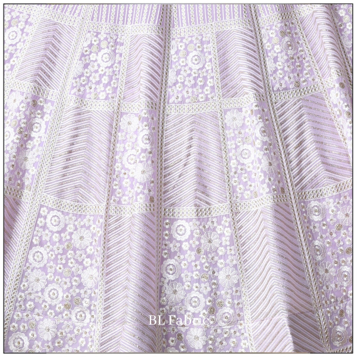 Light Purple color Sequence Embroidery work Designer Wedding Lehenga Choli BL1305