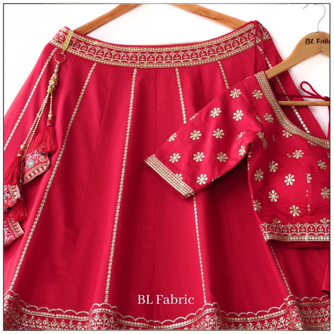 Red color Sequence & Thread work Designer Wedding Lehenga Choli For Wedding Function BL1317