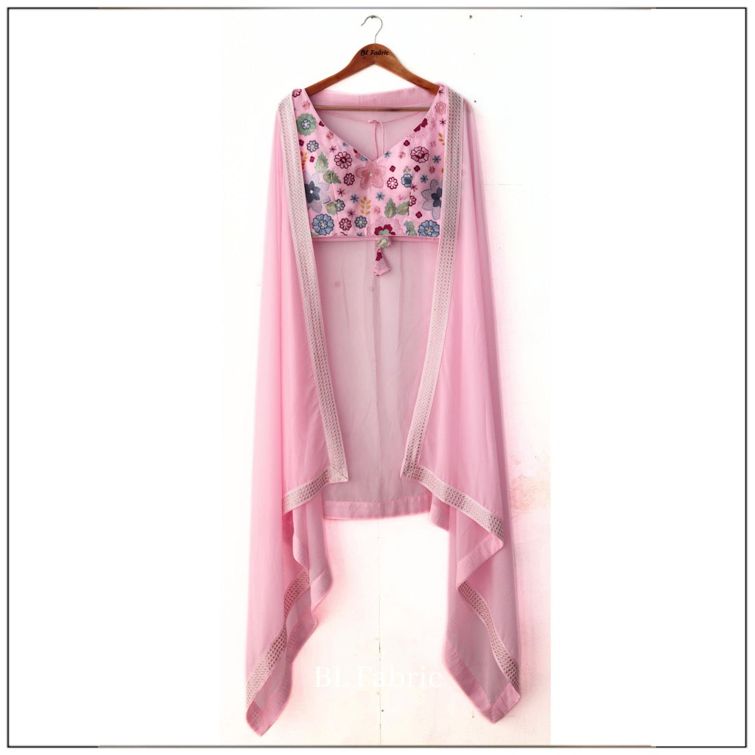 Light Pink color Sequence Embroidery work Designer Wedding Lehenga Choli BL1320