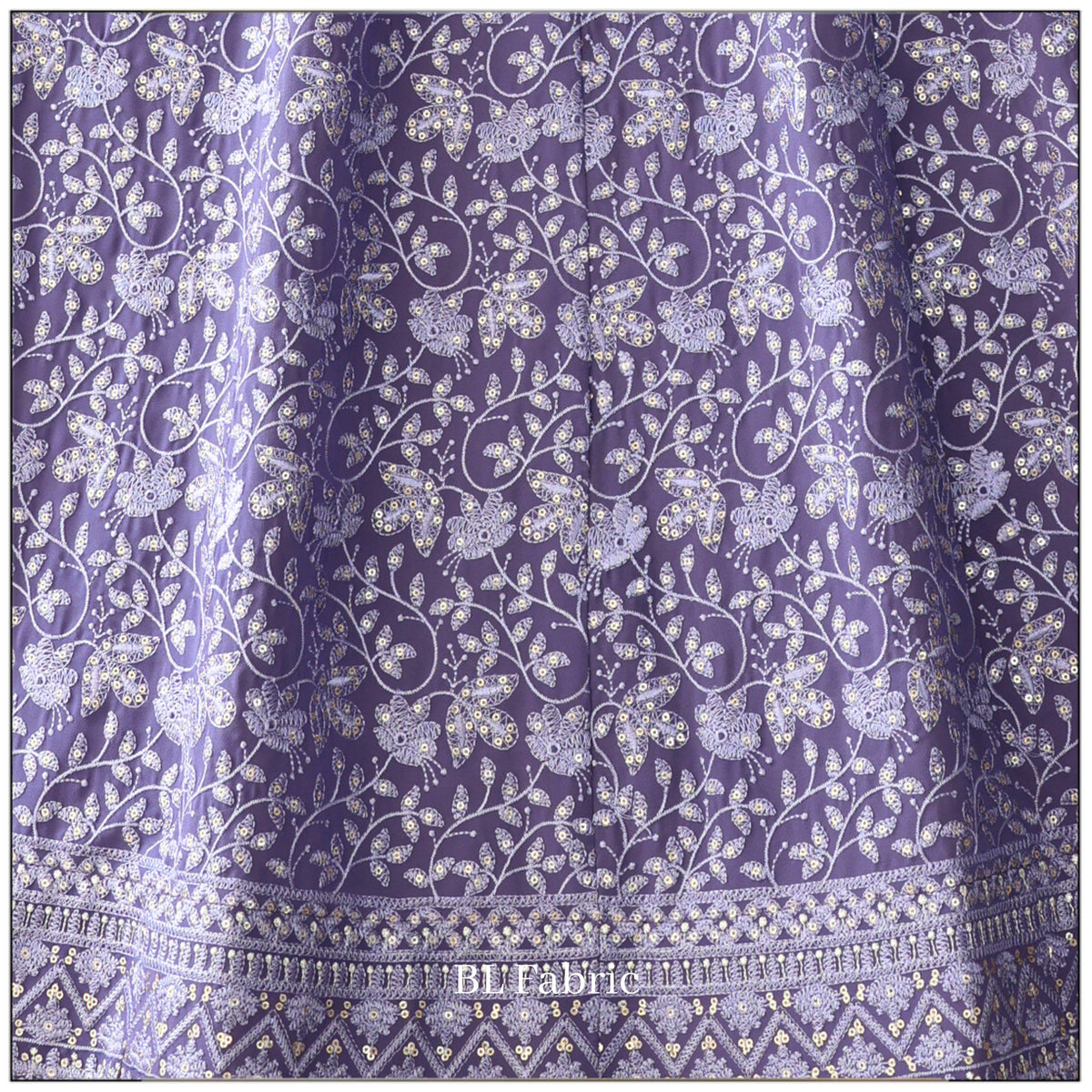 Rosy Purple color Sequence & Thread Embroidery work Designer Wedding Lehenga Choli BL1325