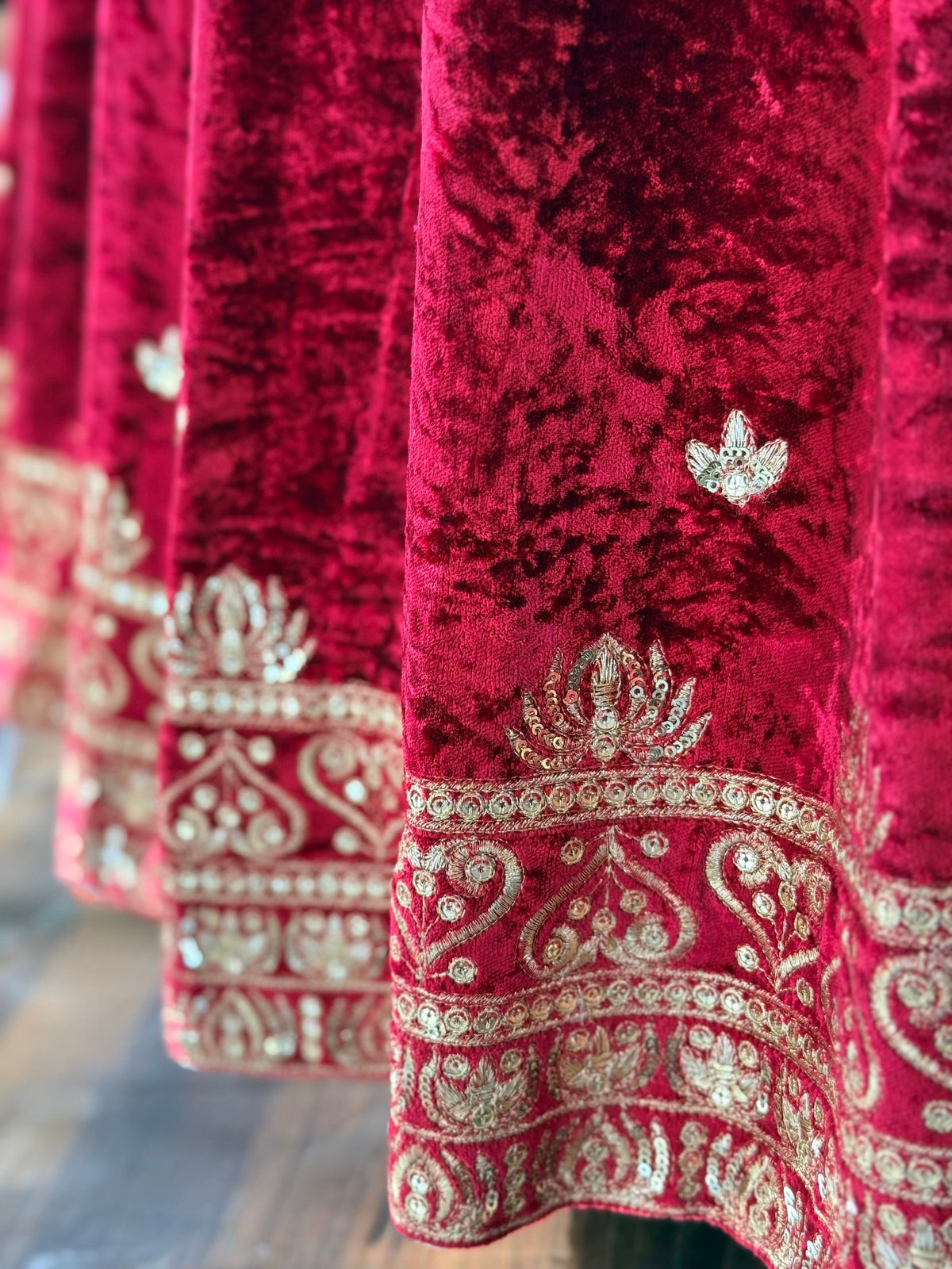 Wine Red color Sequence Embroidery work Designer Lehenga Choli BL1698