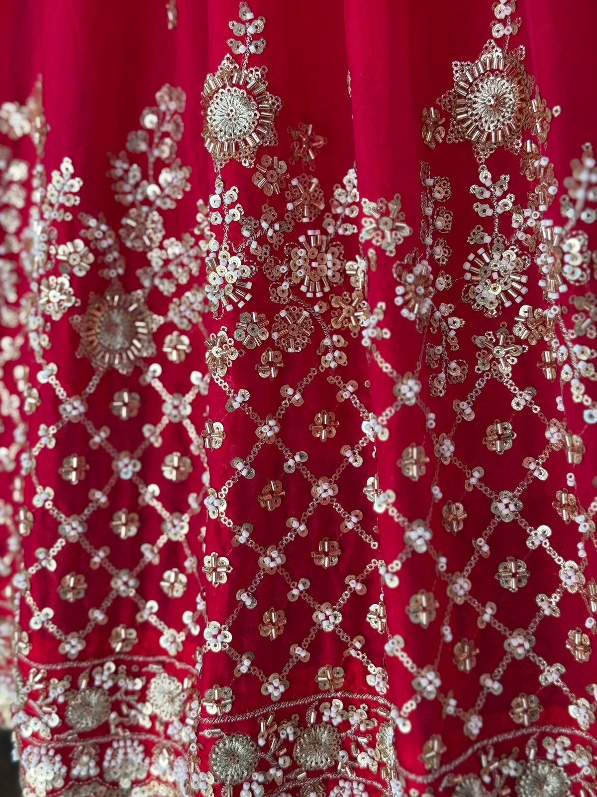 Pink color Bids Embroidery work Designer Lehenga Choli BL1675