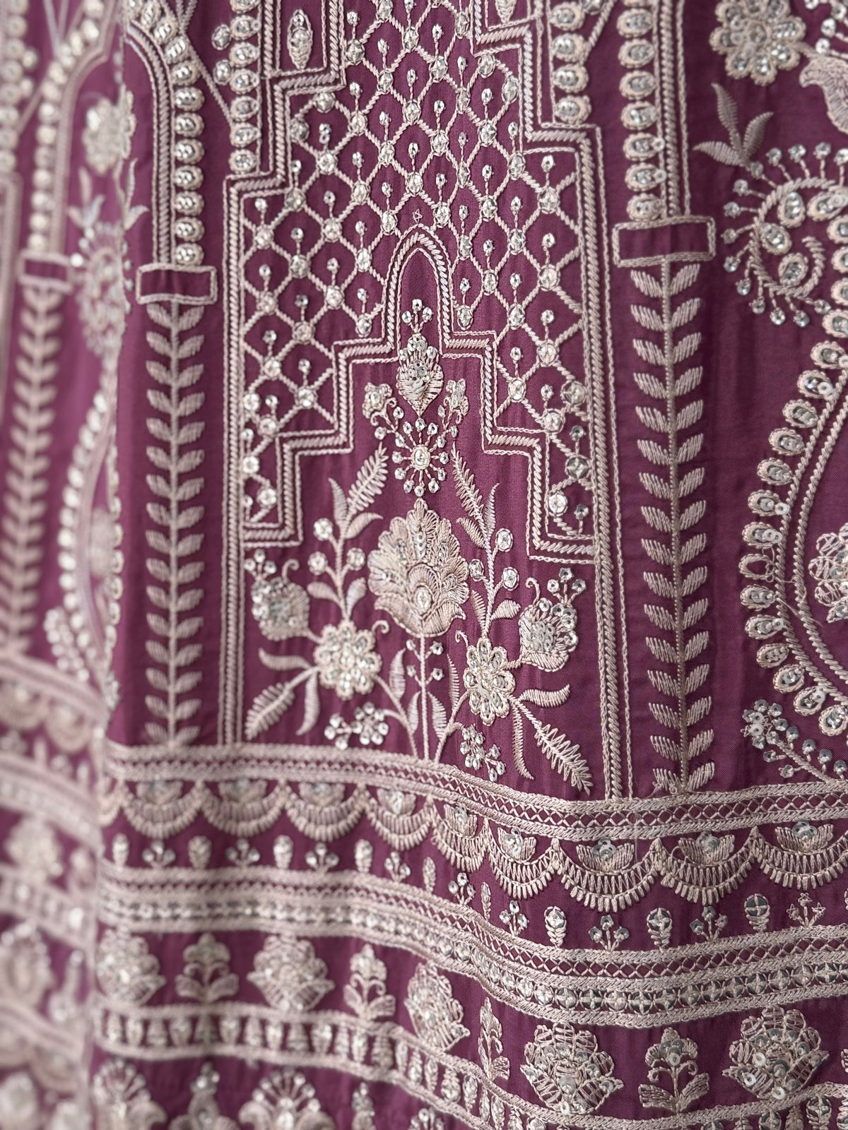 Light Purple color Sequence Embroidery work Designer Lehenga Choli BL1633