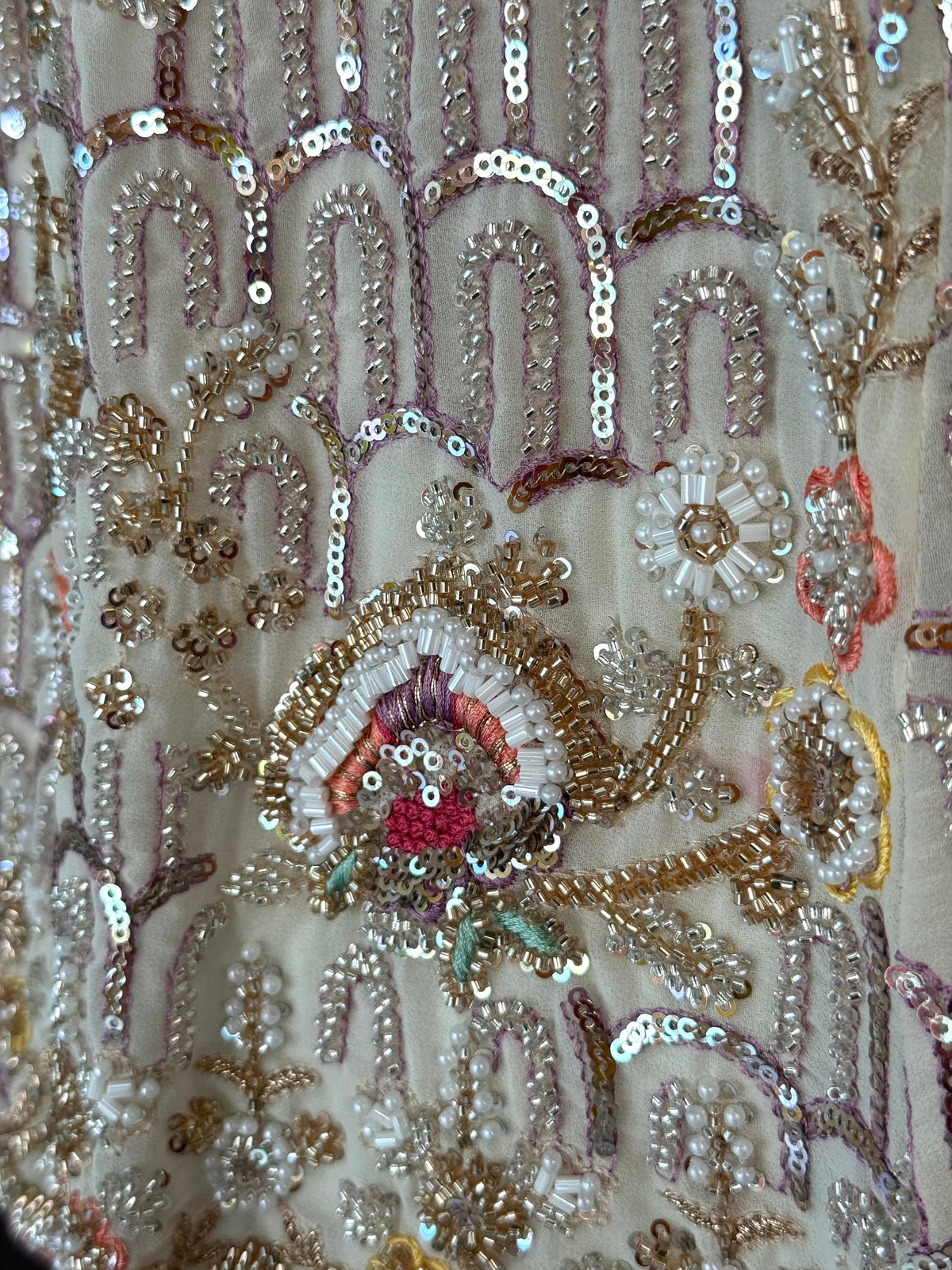 Off white color Hand Embroidery work Designer Lehenga Choli for Wedding Function BL1628
