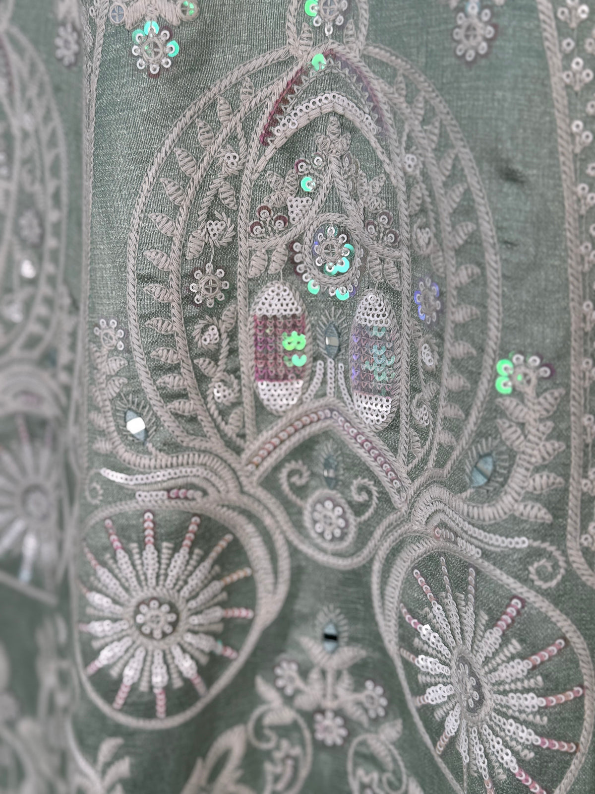 Light Green color Designer Sequence Embroidery work Lehenga choli for Wedding Function BL1605