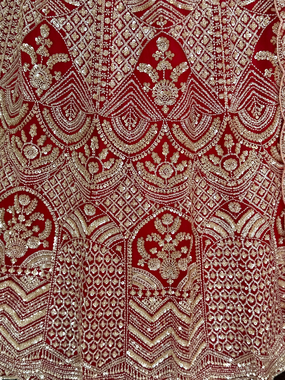 Red color Hand Embroidery work Designer Lehenga Choli for Wedding Function BL1609
