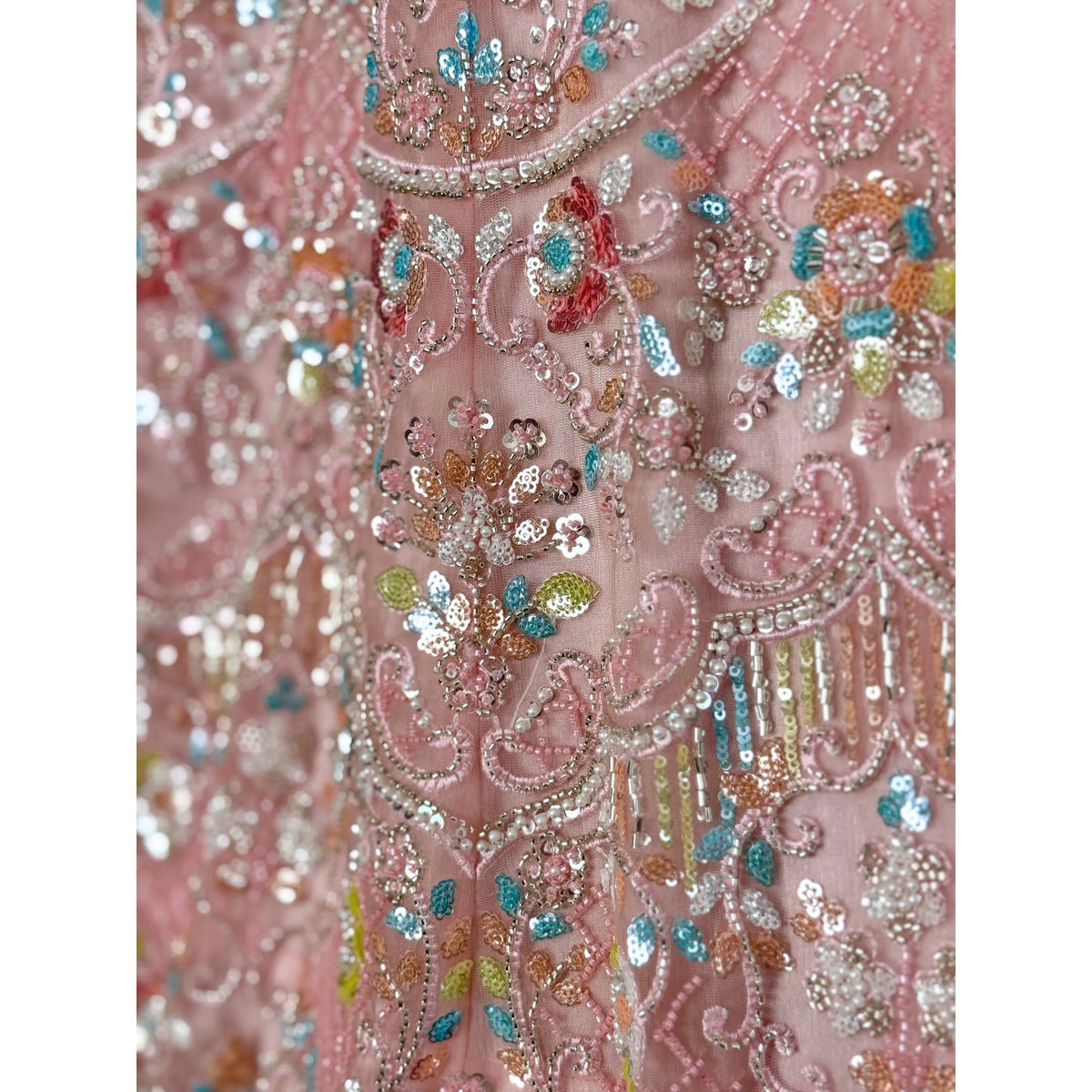 Pink color Hand Embroidery work Designer Lehenga Choli for Wedding Function BL1587
